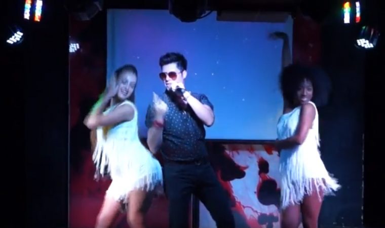 daniel portela performs at gay club in La Habana