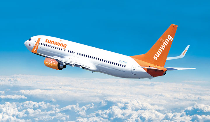 gay travel, sunwing airlines