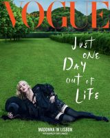 madonna looks amazing on the cover of vogue italia