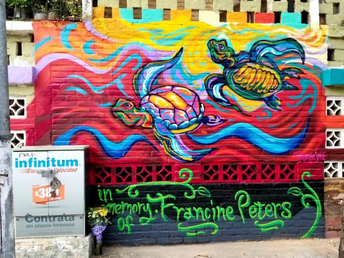 puerto vallarta street art francine peters