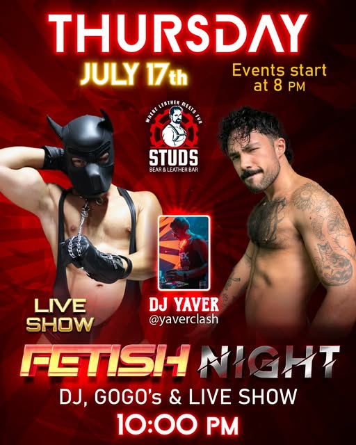 Thursday Fetish Night At Studs