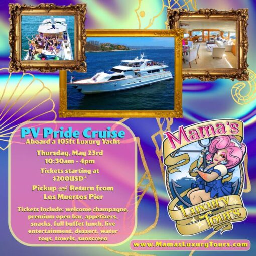 Mama Tits Debuts Yacht Tour