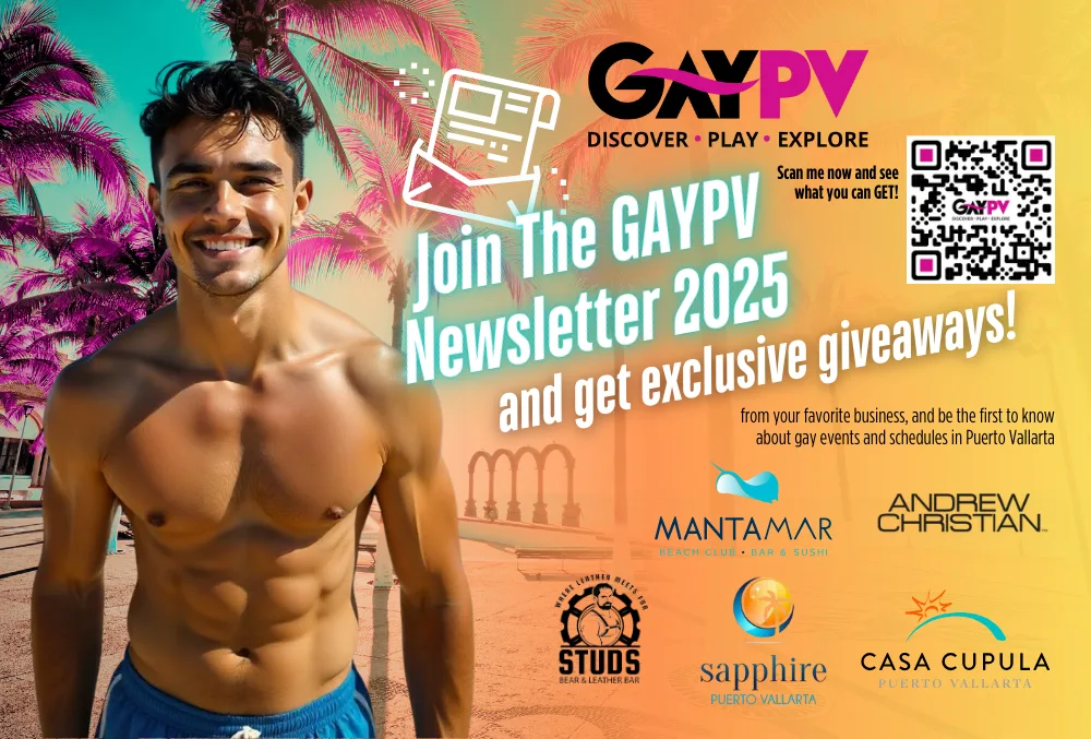 Join The GAYPV Newsletter 2025