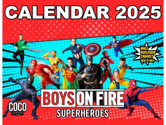 Boys On Fire 2025 Calendar Sales Ends