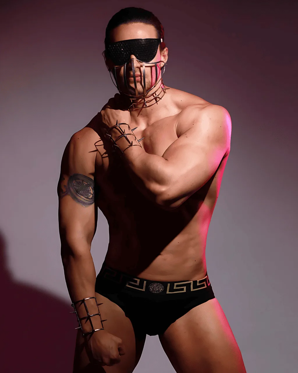 Loui Olivera model and Mr Universe 2014