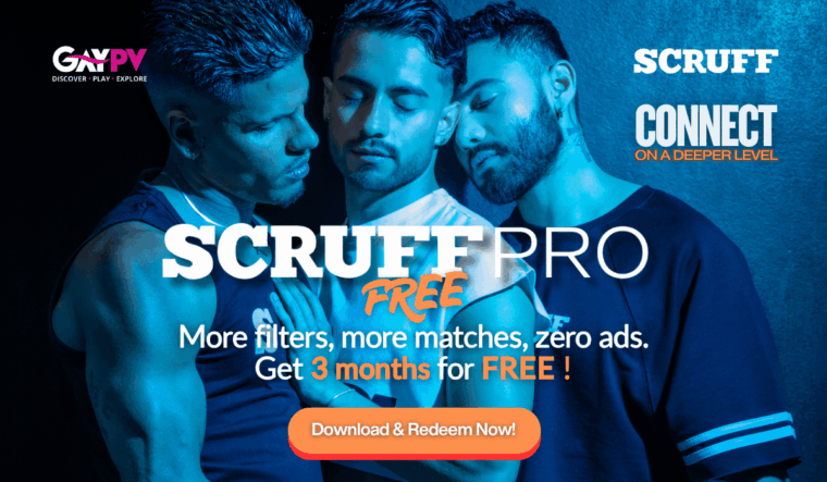 Download SCRUFF and turn your profile into PRO