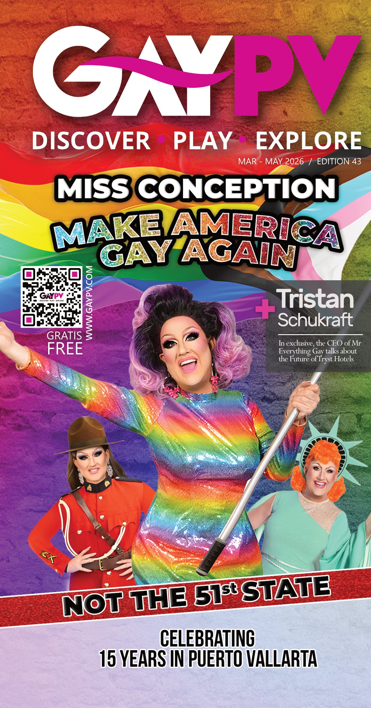 GAYPV Magazine 43rd Edition Mar 2026