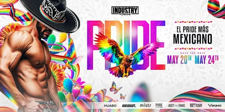 Industry Nightclub Vallarta Pride 2026 Official Flyer