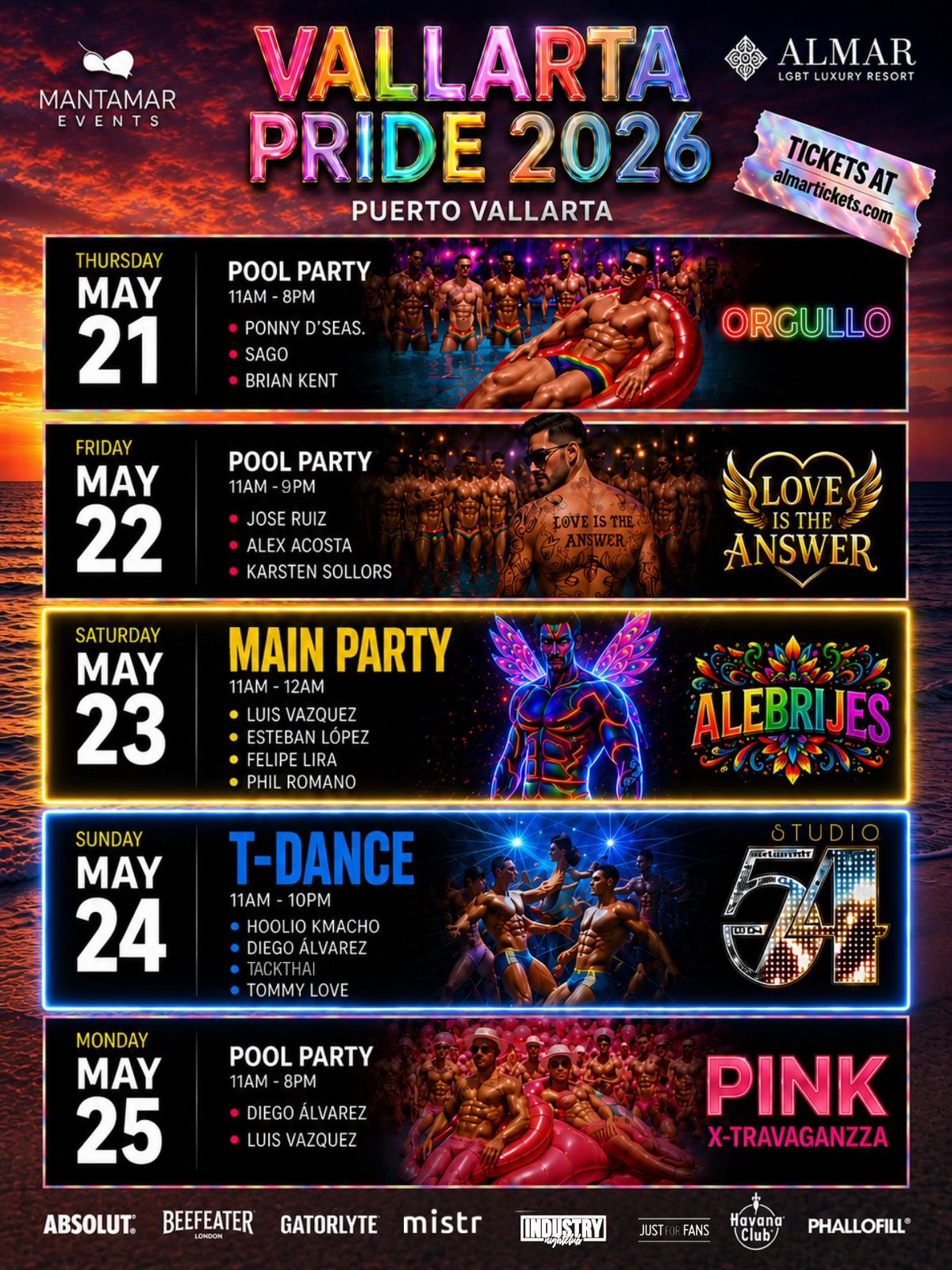 Vallarta Pride 2026 Mantamar